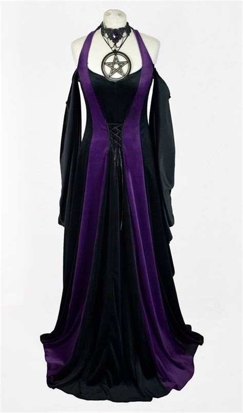Spellbinding gothic witch dress
